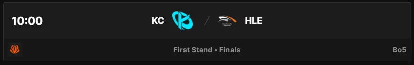 Karmine Corp vs. Hanwha Life Esports - First Stand Finals Breakdown - Image 