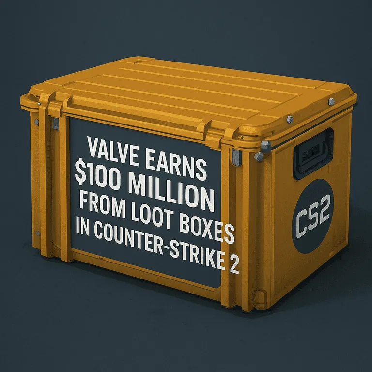 Topic Image: Valve Earns $100M from CS2 Loot Boxes Alone
